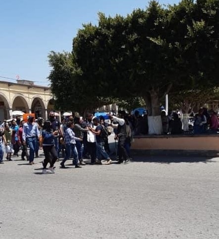 Obligan a alcalde de Ixmiquilpan a caminar – News Hidalgo