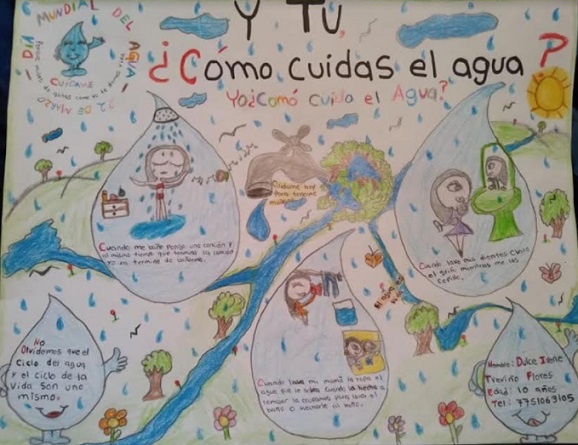 Niña de 10 años gana concurso de dibujo por el Día Mundial del Agua en  Tulancingo – NEWSHIDALGO