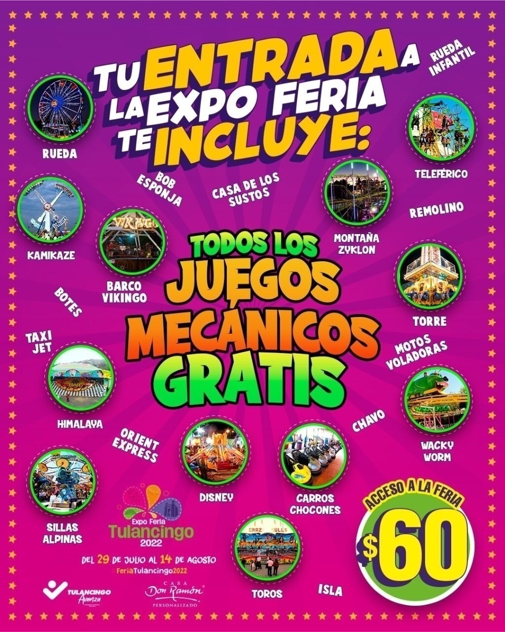 Expo Feria de Tulancingo contará con muchas atracciones News Hidalgo