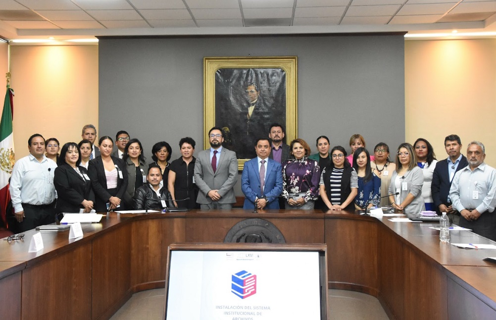 Instalan Sistema Institucional de Archivos en el Congreso de Hidalgo ...